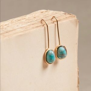 COPY - Banana republic factory turquoise drop earrings